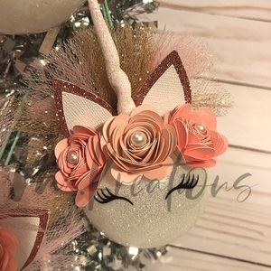 Unicorn ornaments